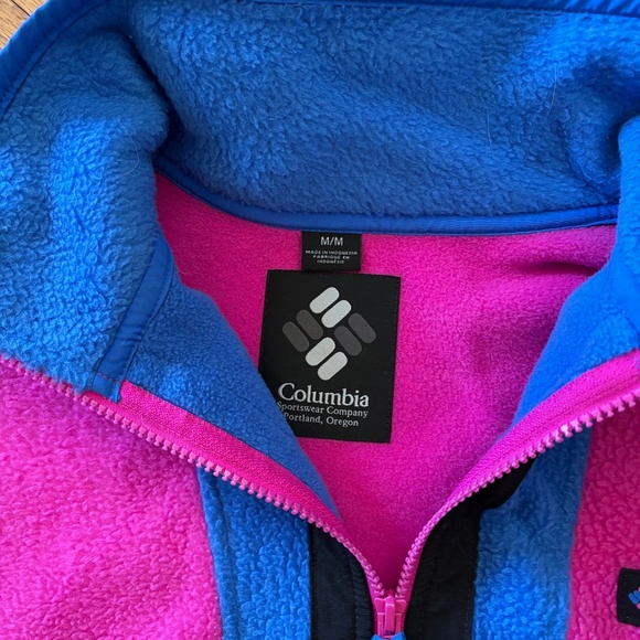 Columbia Womens Fleece Pullover Medium - Picture 2 of 2